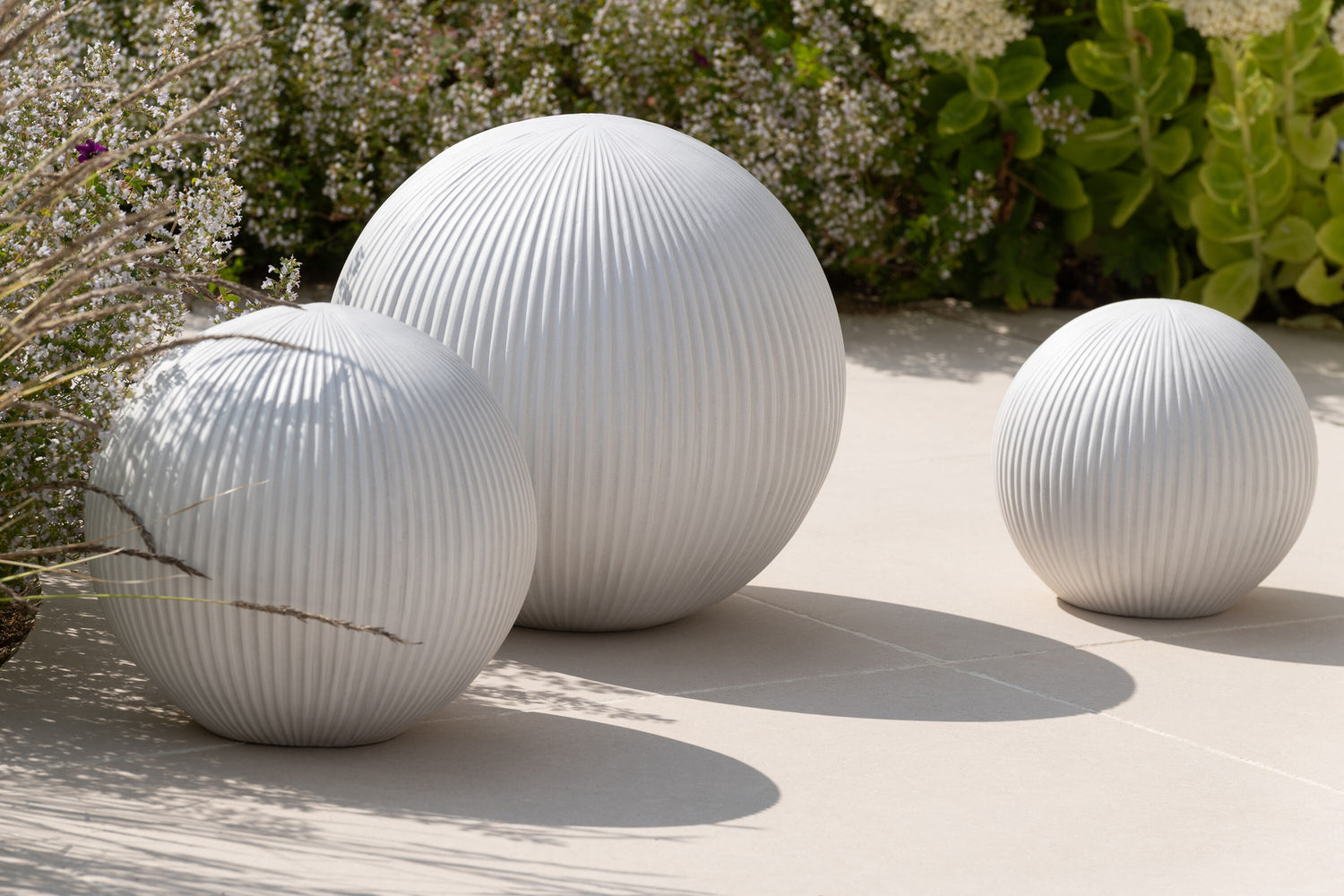 Bal Deco Klei Wit Groot