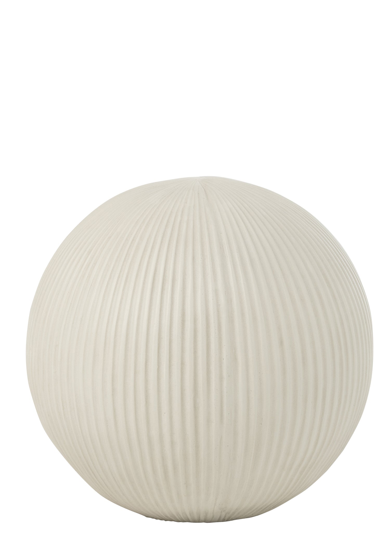 Bal Deco Klei Wit Groot