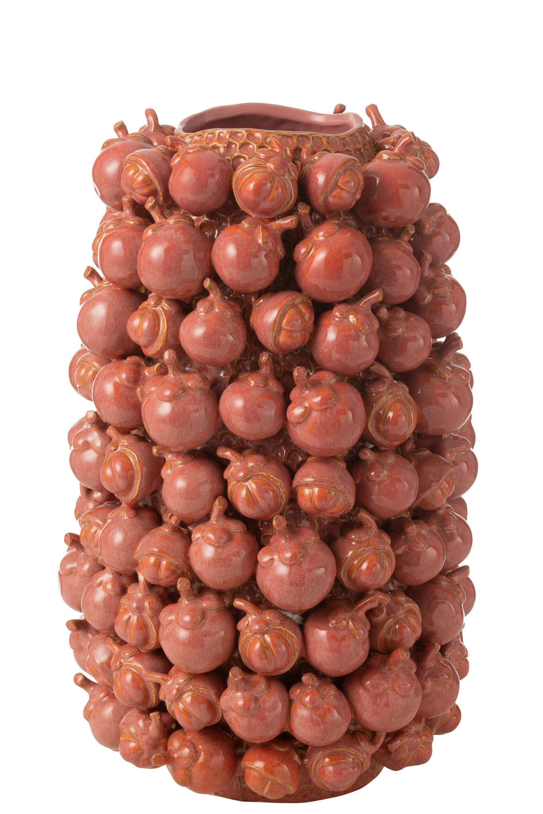 Vaas Botanica Klei Koper Roze Groot