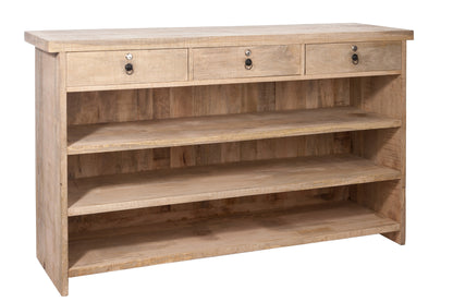 Bar 3 laden + 3 planken hout natuurlijk