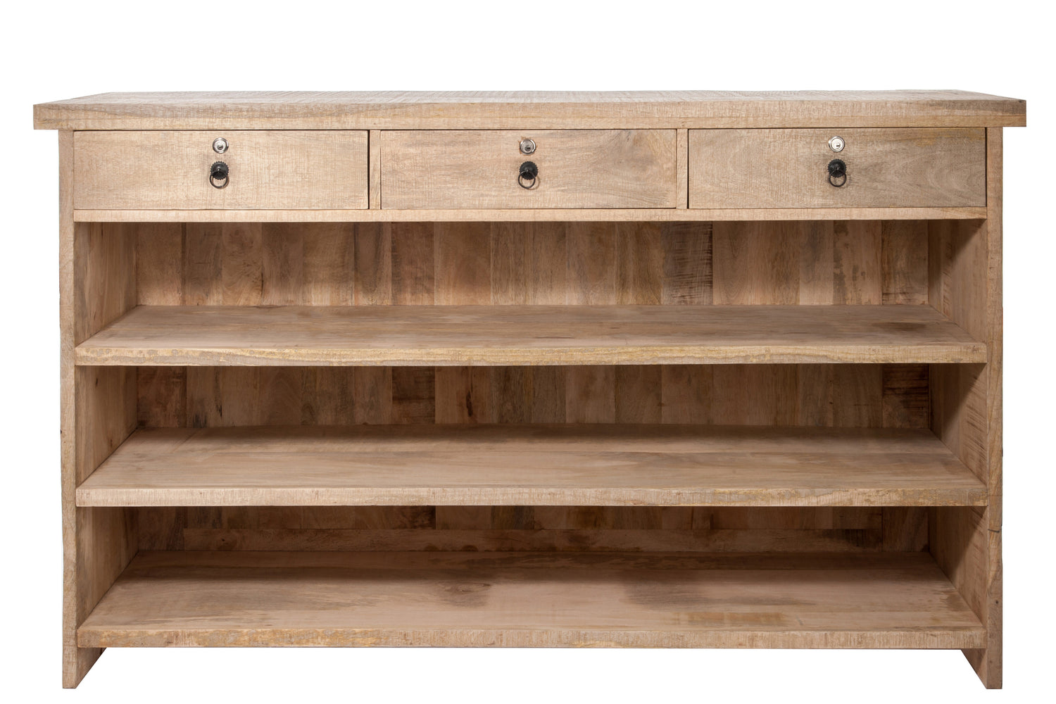 Bar 3 laden + 3 planken hout natuurlijk