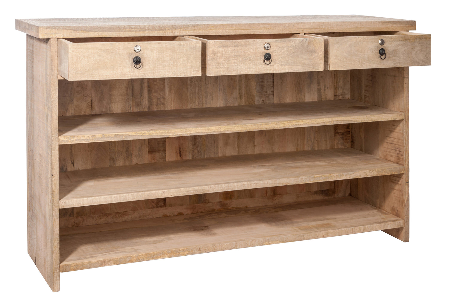 Bar 3 laden + 3 planken hout natuurlijk