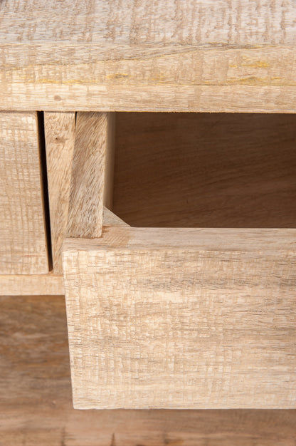 Bar 3 laden + 3 planken hout natuurlijk