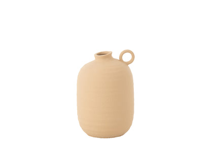 Vaas Cassia Smal Klei Beige Smal