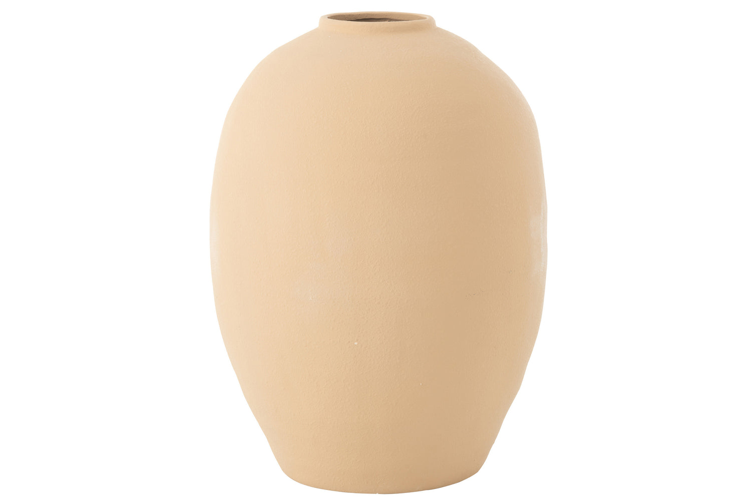 Vaas Cassia Ovaal Klei Beige