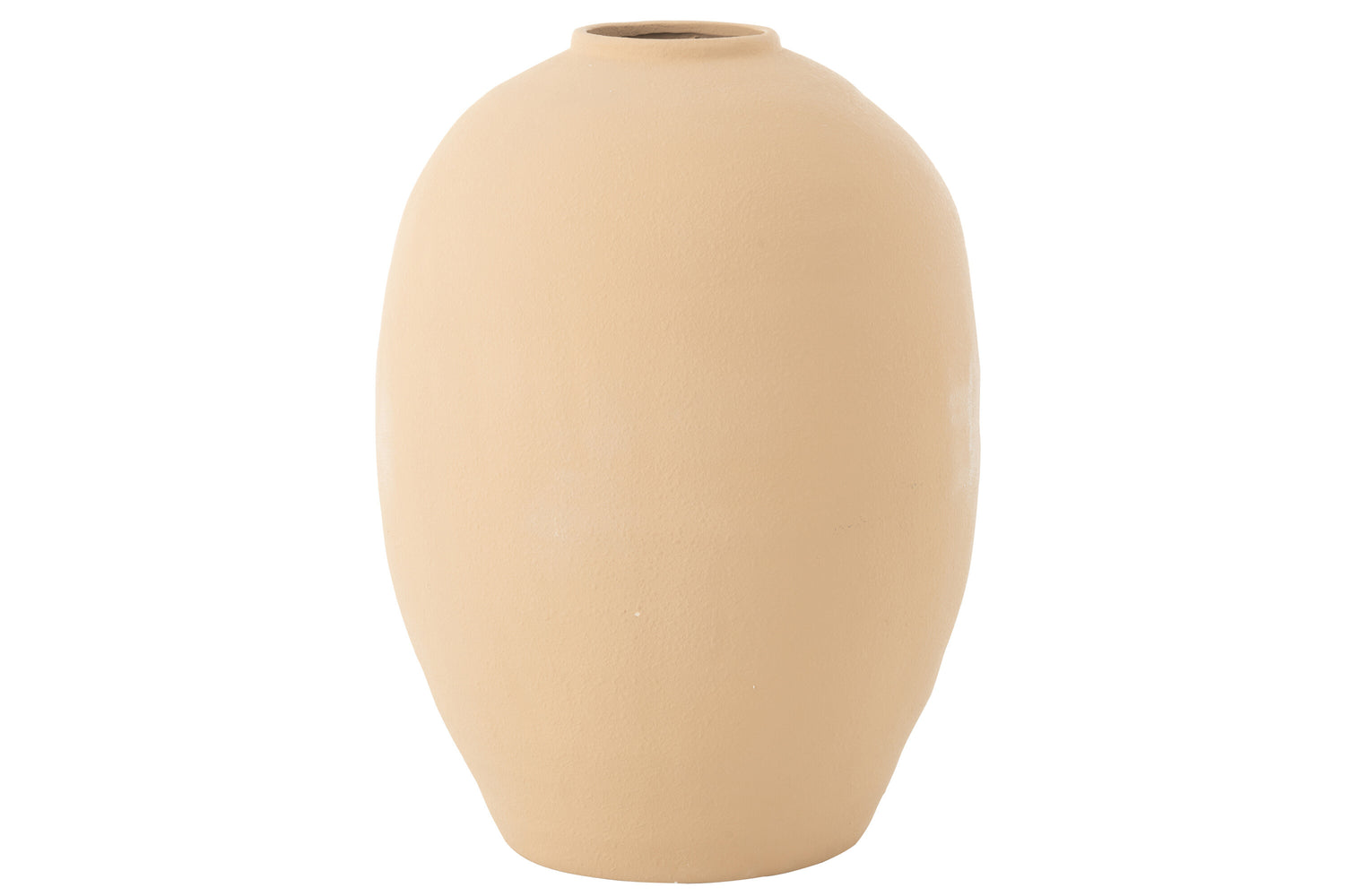 Vaas Cassia Ovaal Klei Beige