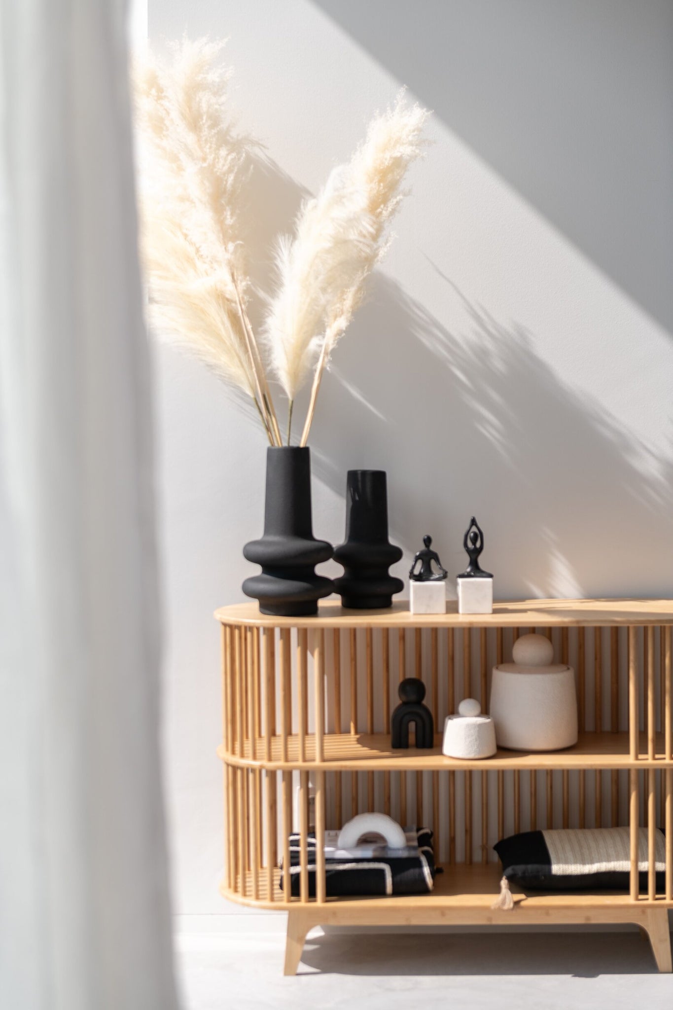 Vase  Lyra Clay Black Small