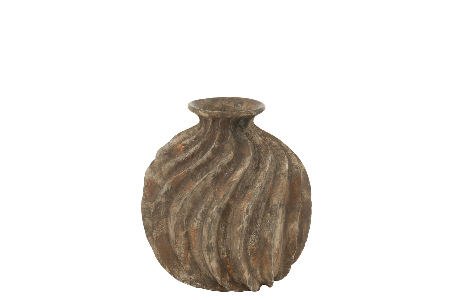 Vaas Ballon Antiek Polyresin Groot