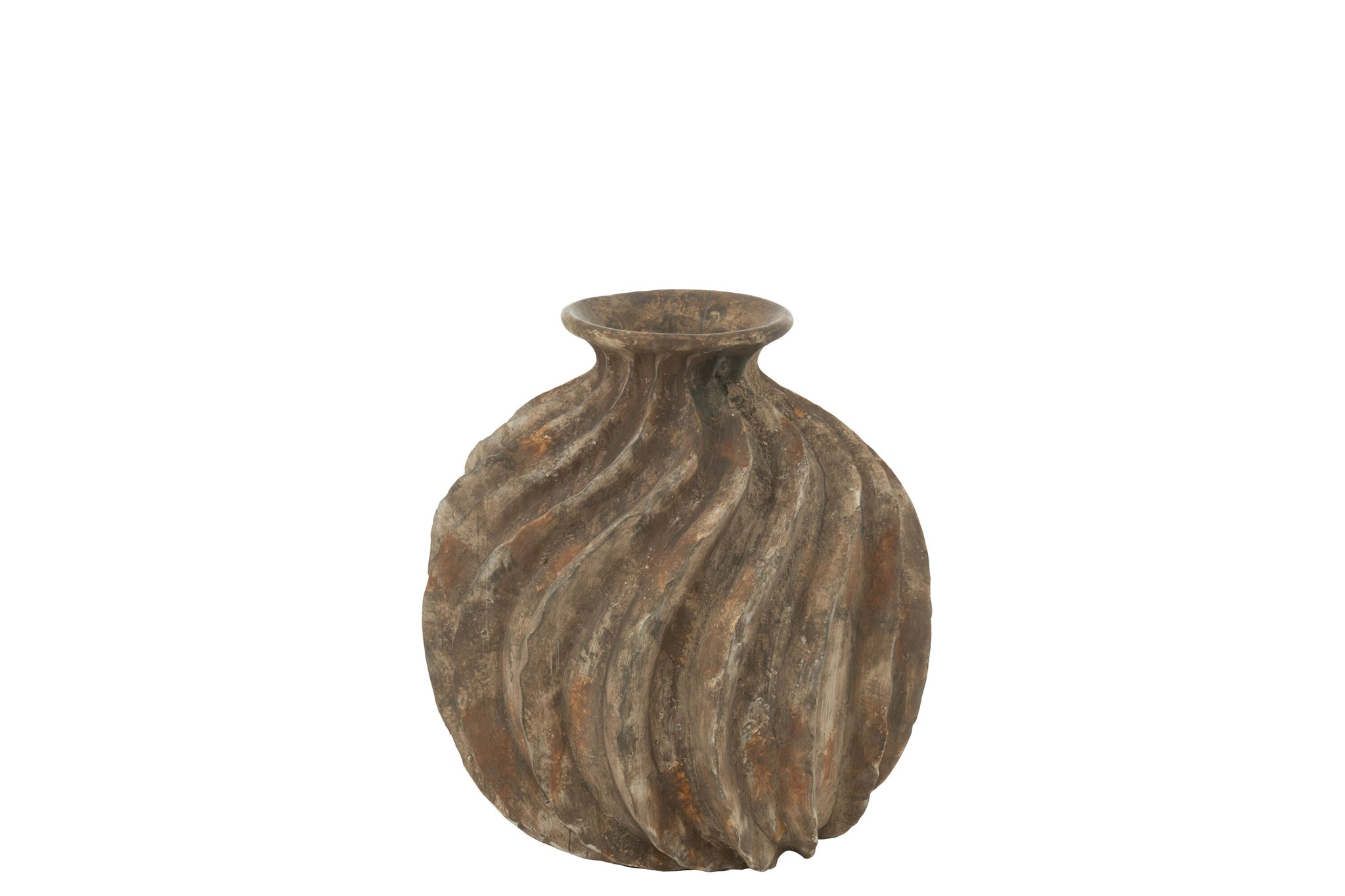 Vaas Ballon Antiek Polyresin Groot