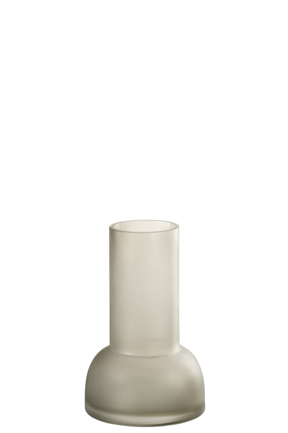 Vaas/Kaarsenhouder Yara Glas Greige Klein