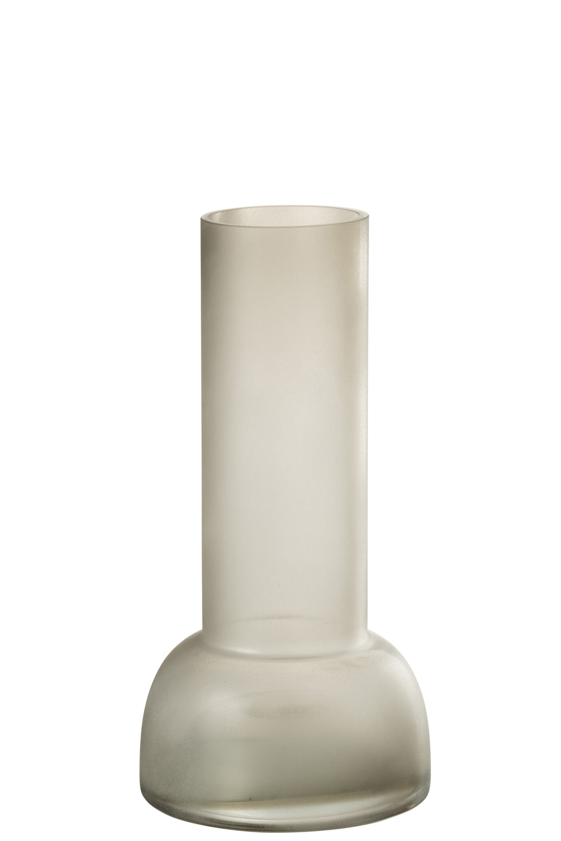 Vaas/Kaarsenhouder Yara Glas Greige Medium