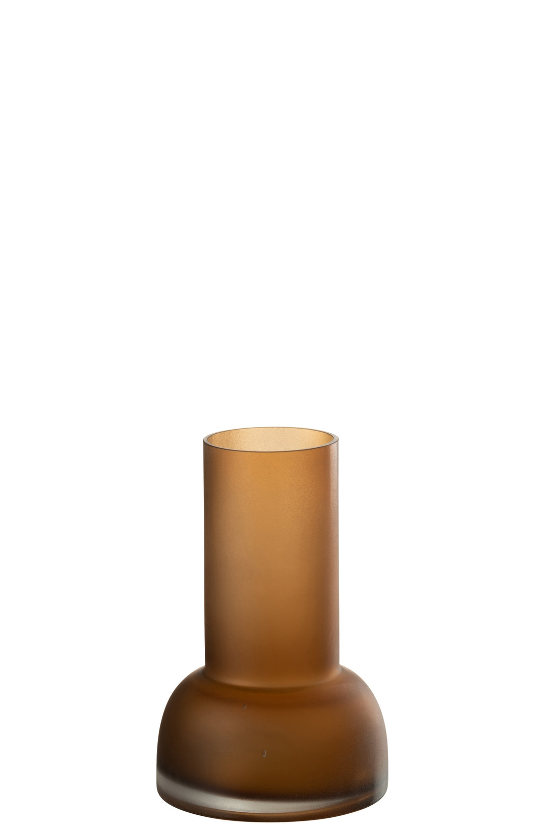 Vaas/Kaarsenhouder Yoko Glas Bruin Klein