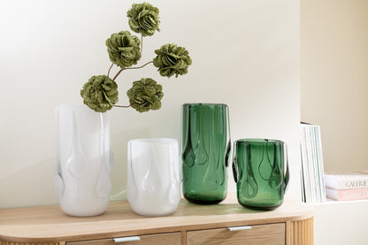 Vaas Druppelglas Groen Klein