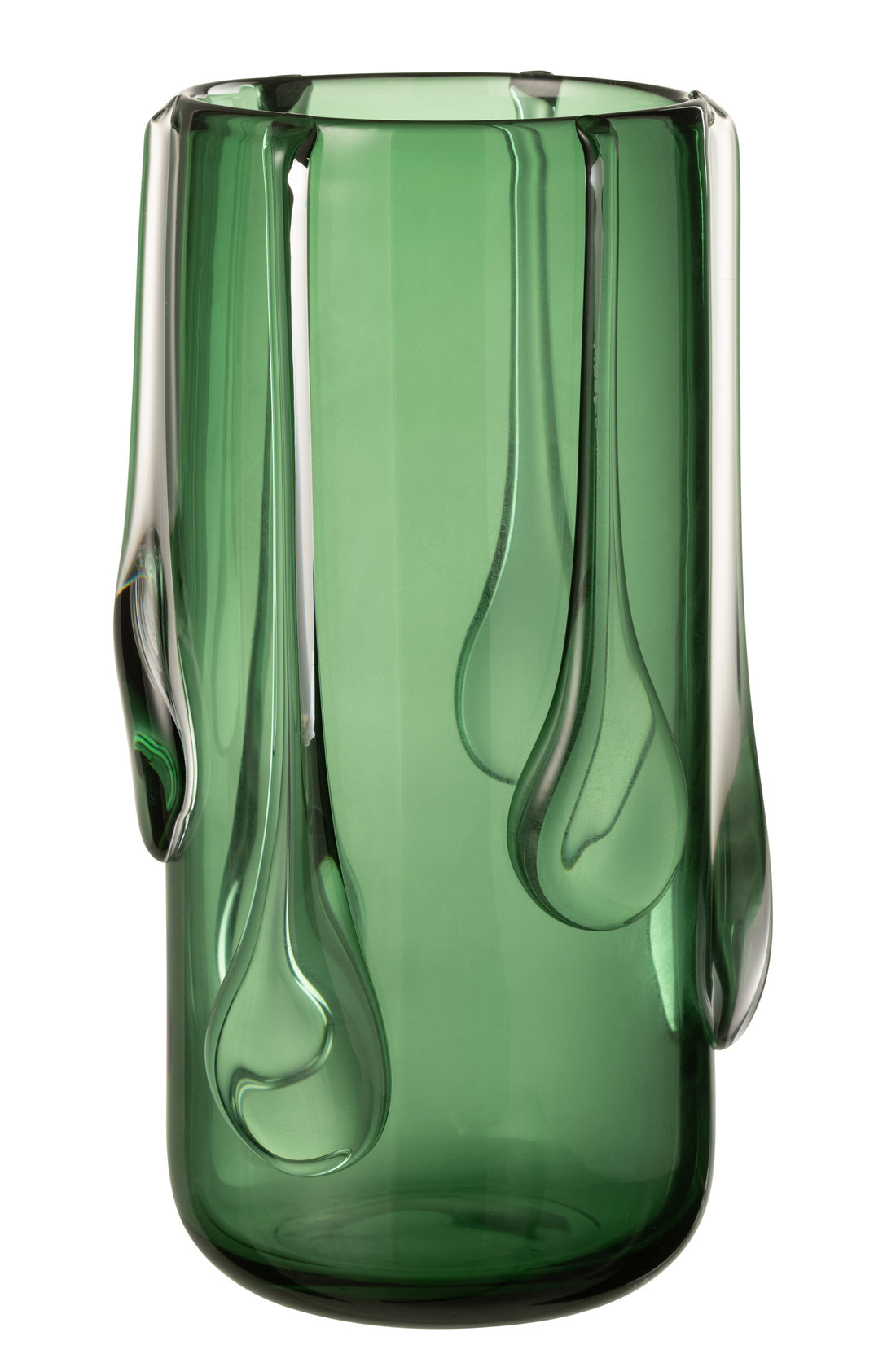 Vaas Druppelglas Groen Groot