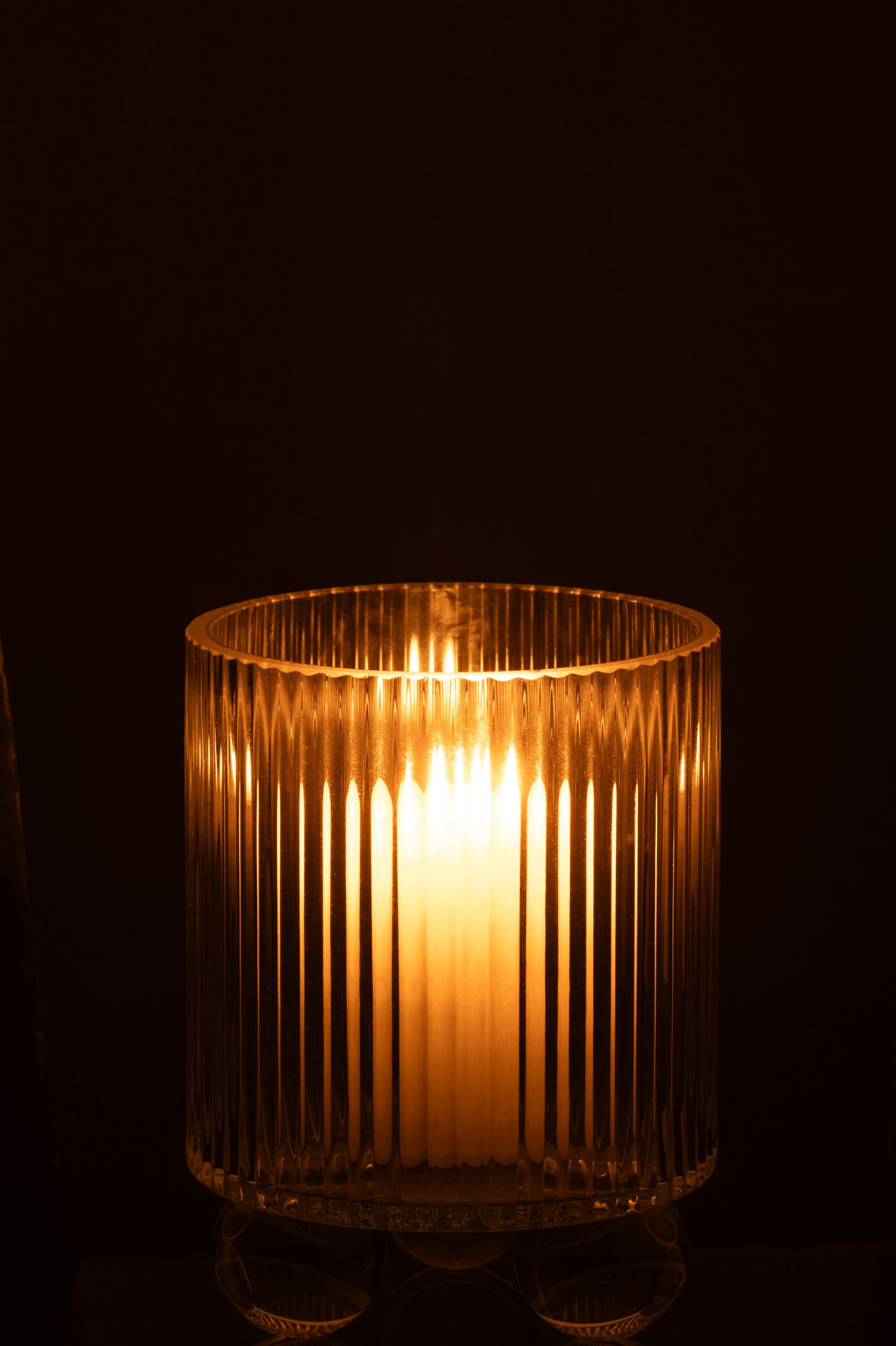 Orkaan Clara Glas Transparant Klein