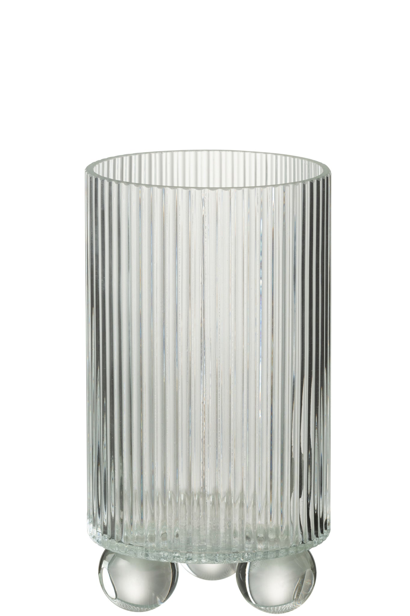 Orkaan Clara Glas Transparant Groot