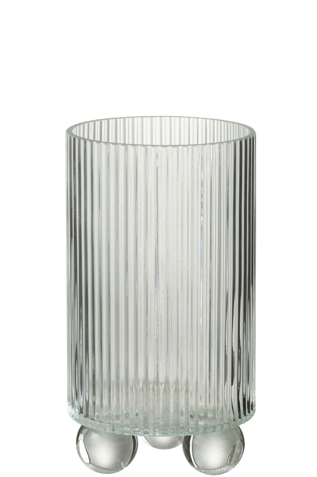 Orkaan Clara Glas Transparant Groot