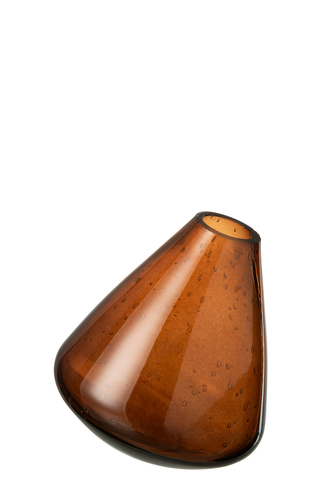 Vaas Topaasglas Donkerbruin