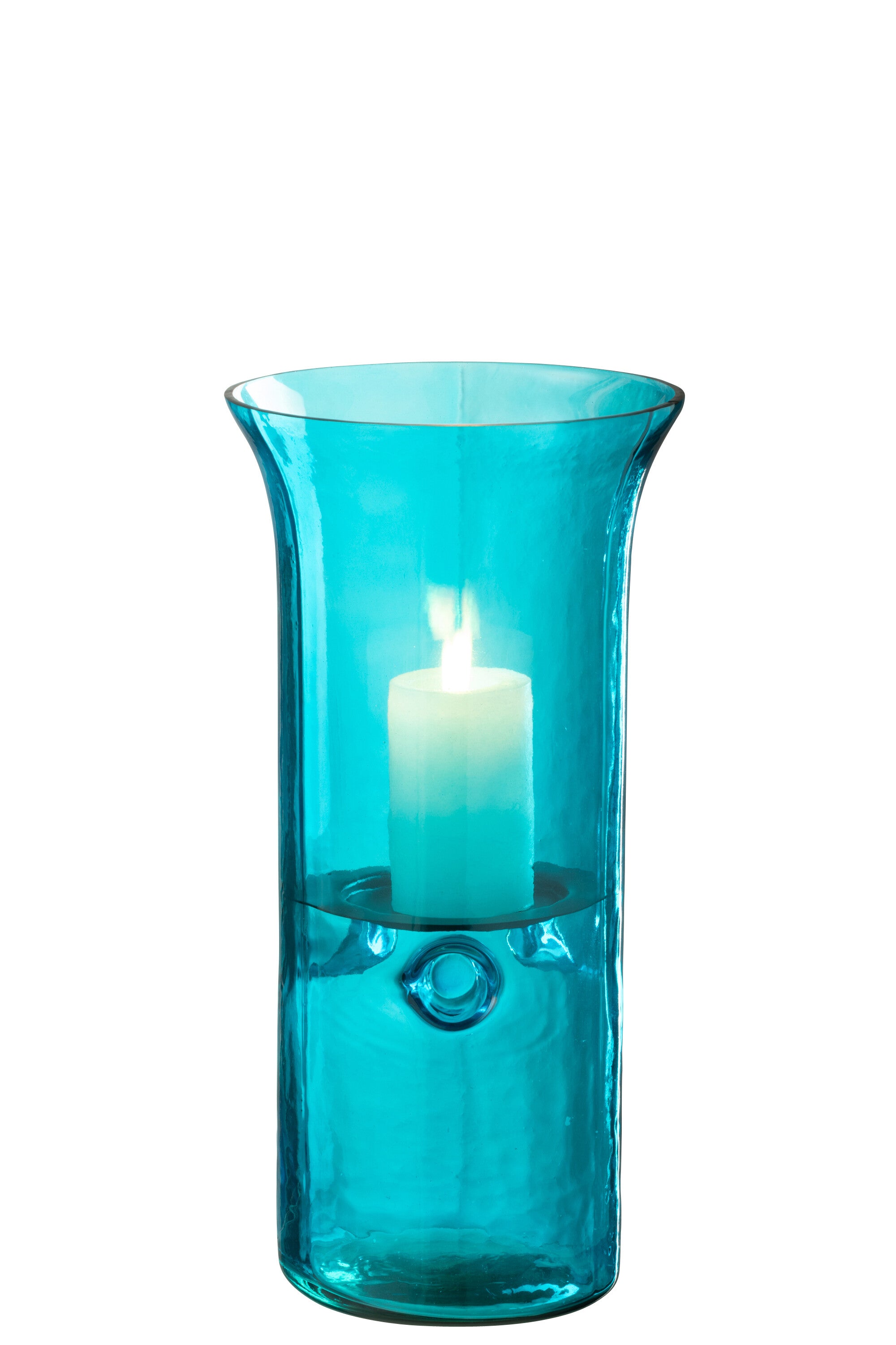 Orkaan Tarifa Smal Glas Azuurblauw Medium