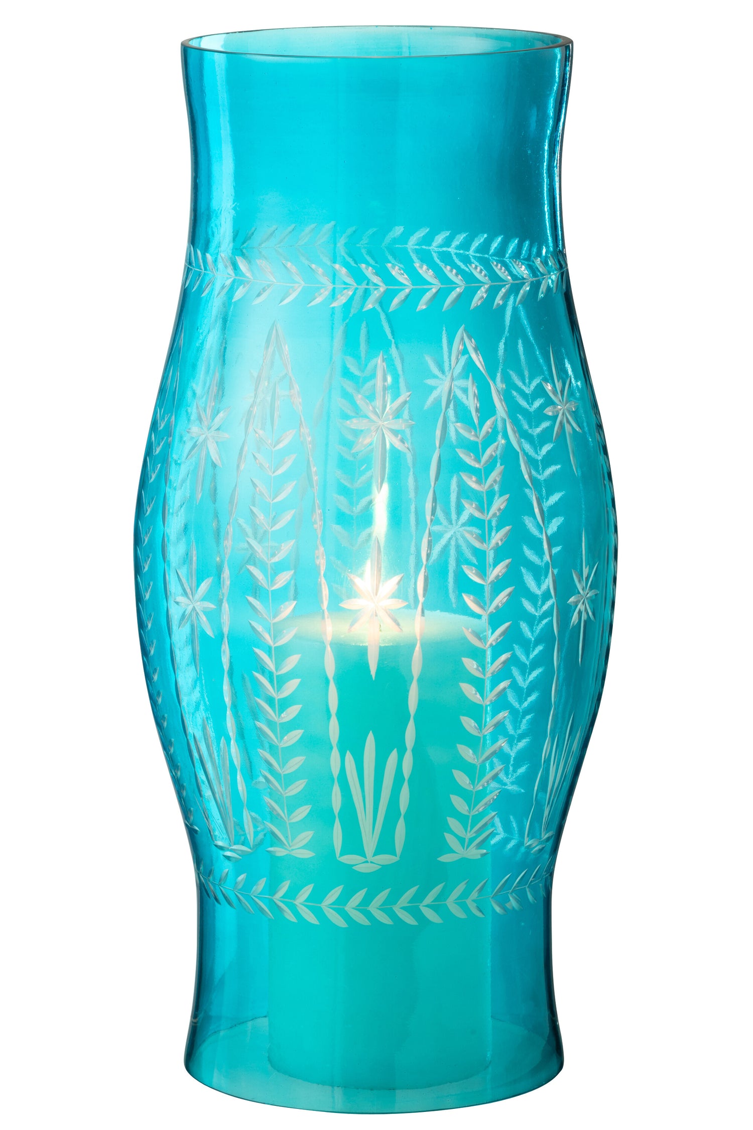 Orkaan Tarifa Glas Azuurblauw Groot