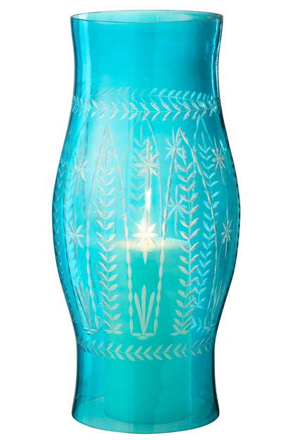 Orkaan Tarifa Glas Azuurblauw Groot