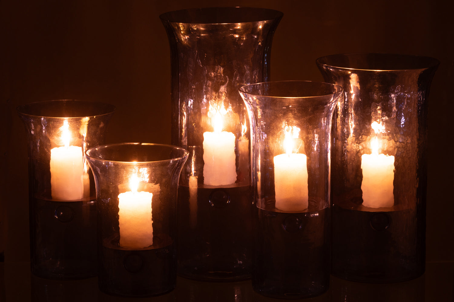 Orkaan Tarifa Smal Glas Blauw Extra Groot