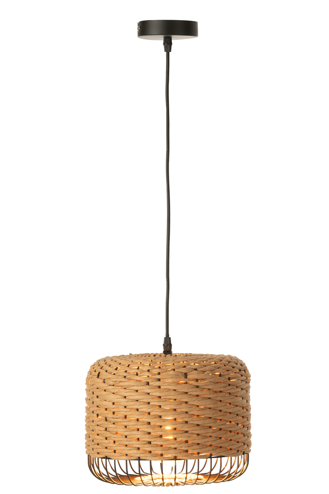 Plafondlamp Metaal Natuurlijk