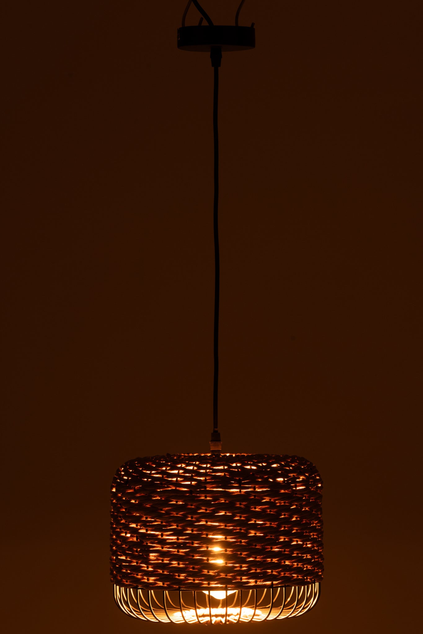 Plafondlamp Metaal Natuurlijk
