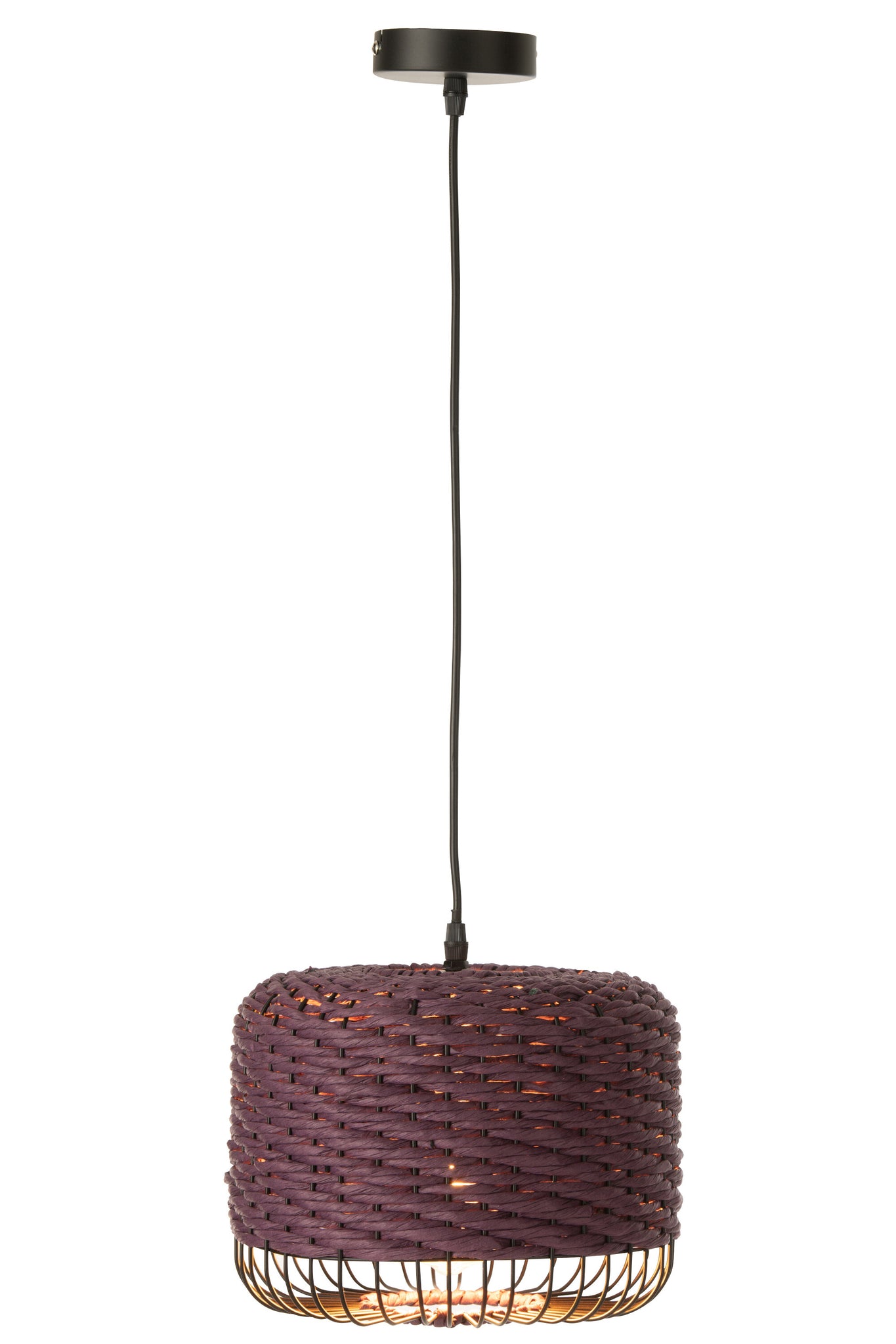 Plafondlamp Metaal Paars