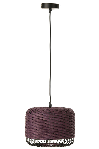 Plafondlamp Metaal Paars