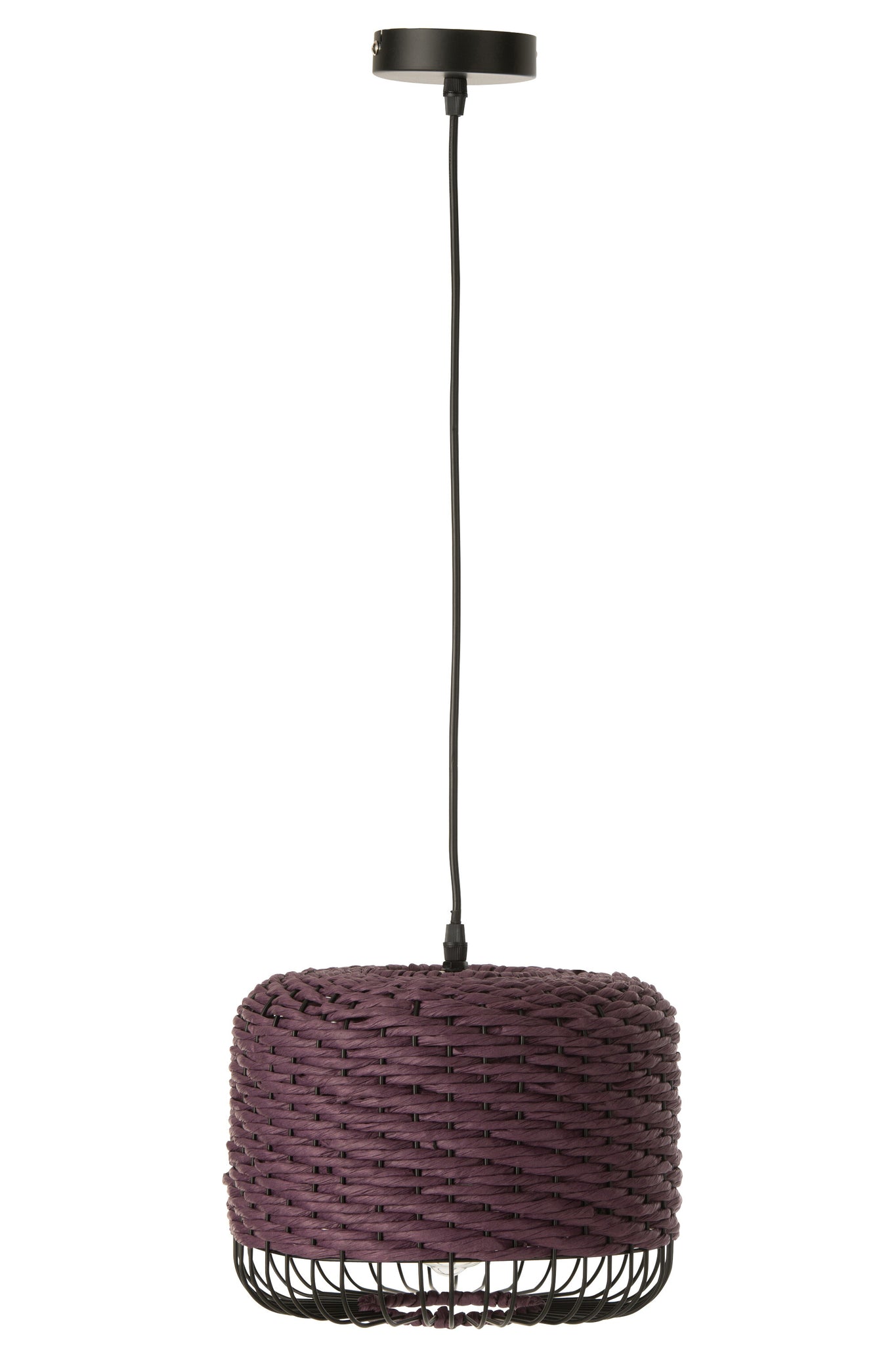Plafondlamp Metaal Paars