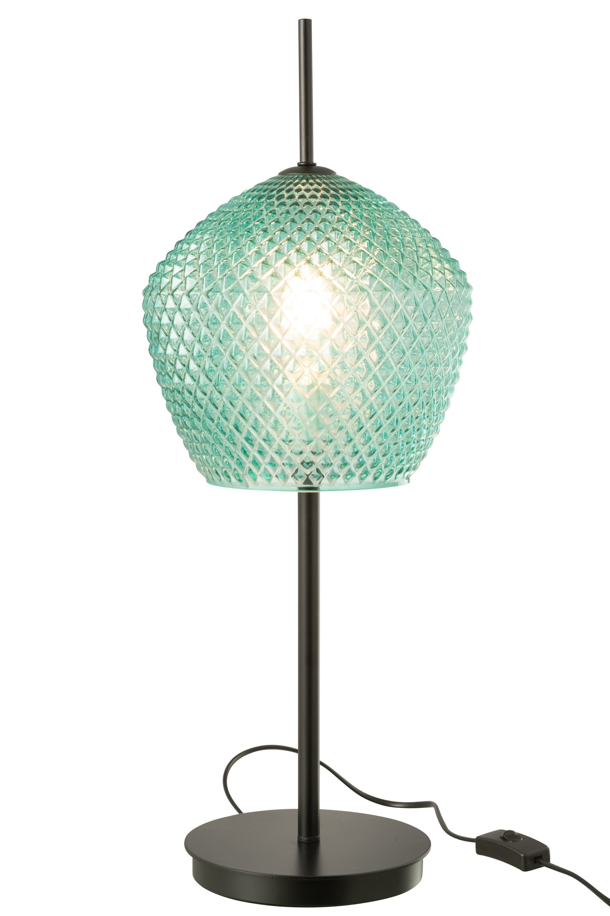 Tafellamp Glas Groen