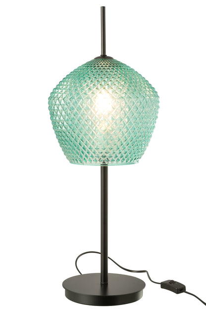 Tafellamp Glas Groen