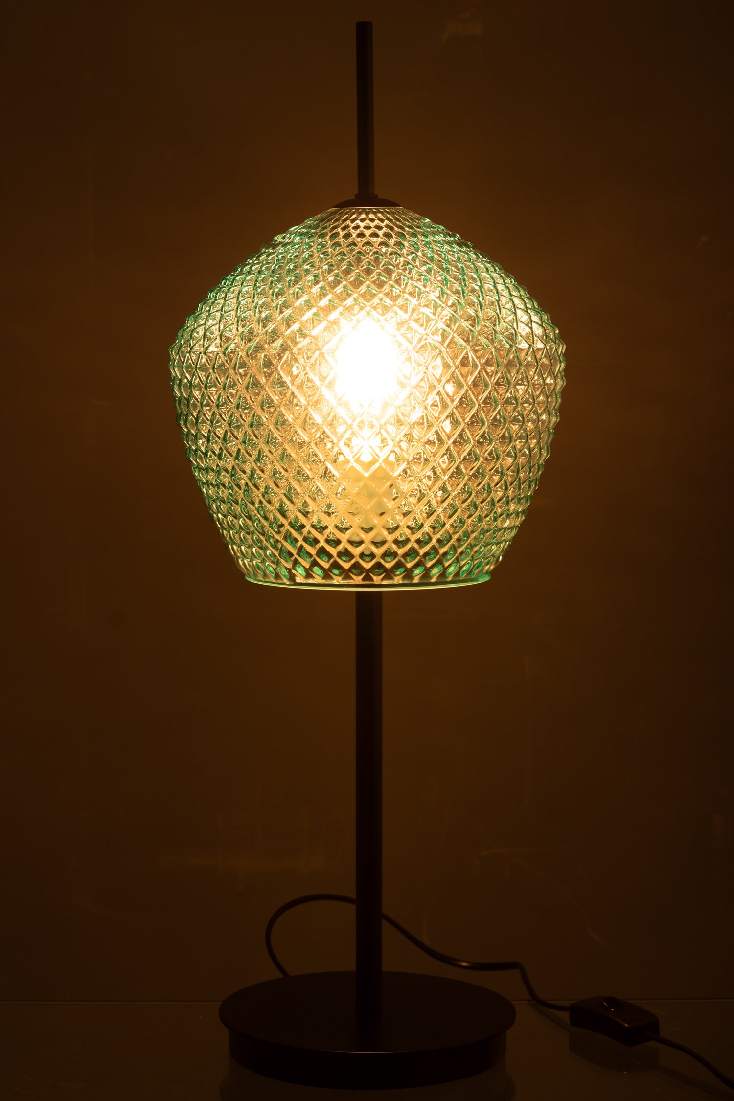 Tafellamp Glas Groen