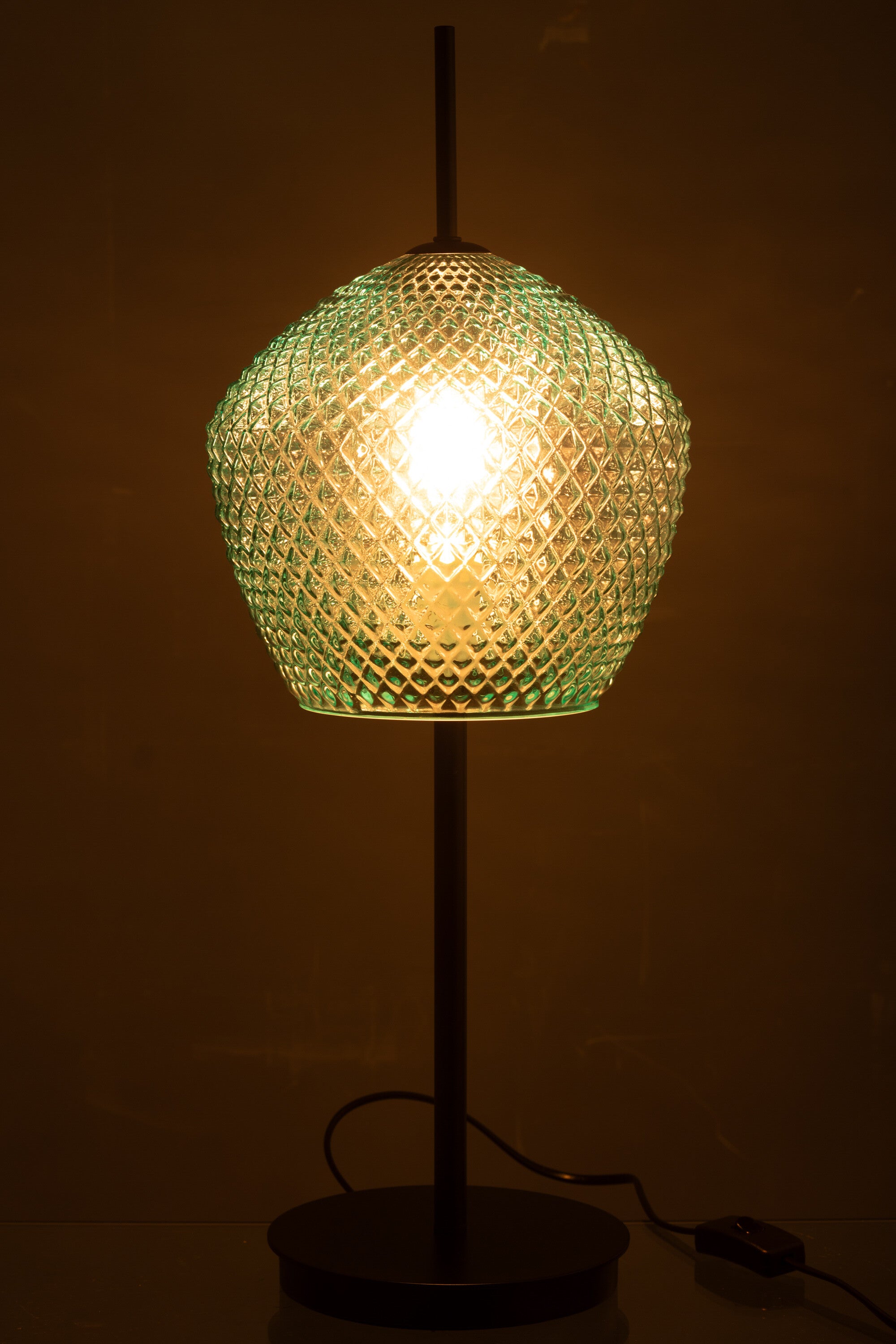 Tafellamp Glas Groen