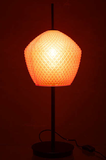 Tafellamp Glas Rood