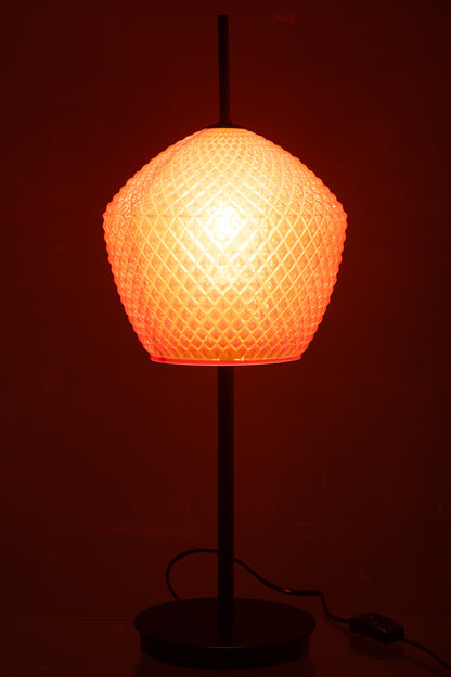 Tafellamp Glas Rood