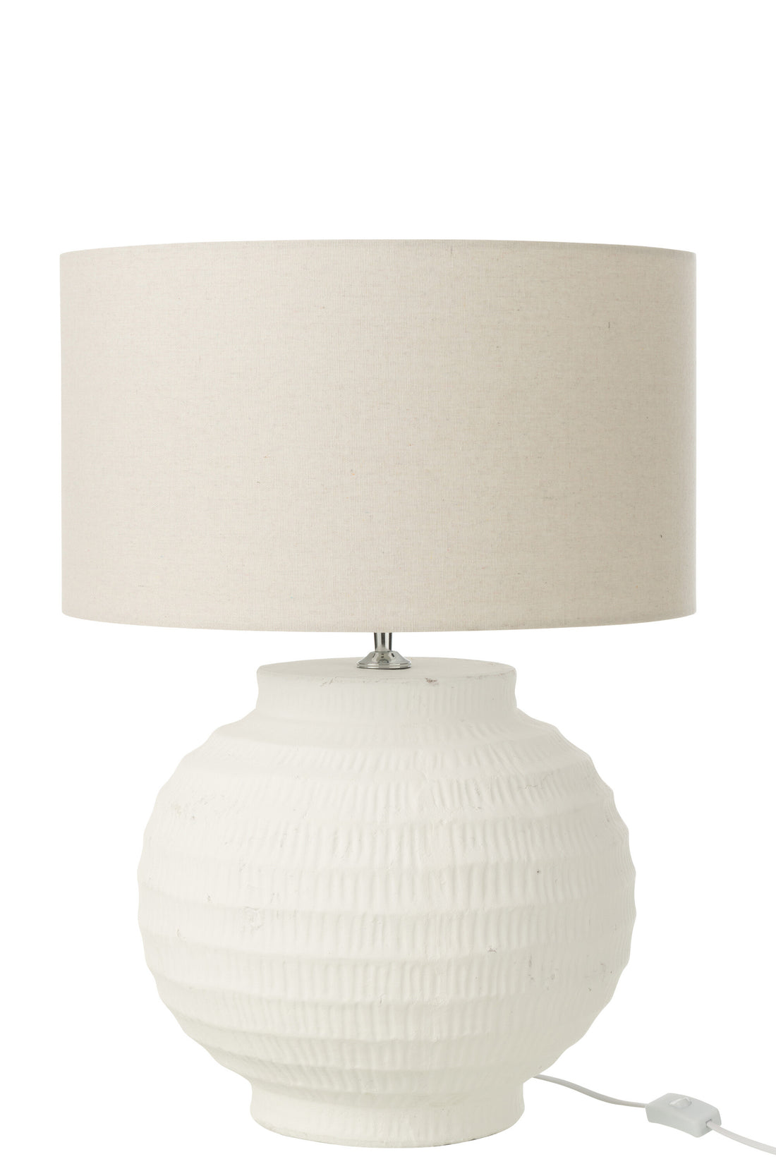 Tafellamp Terracotta Wit