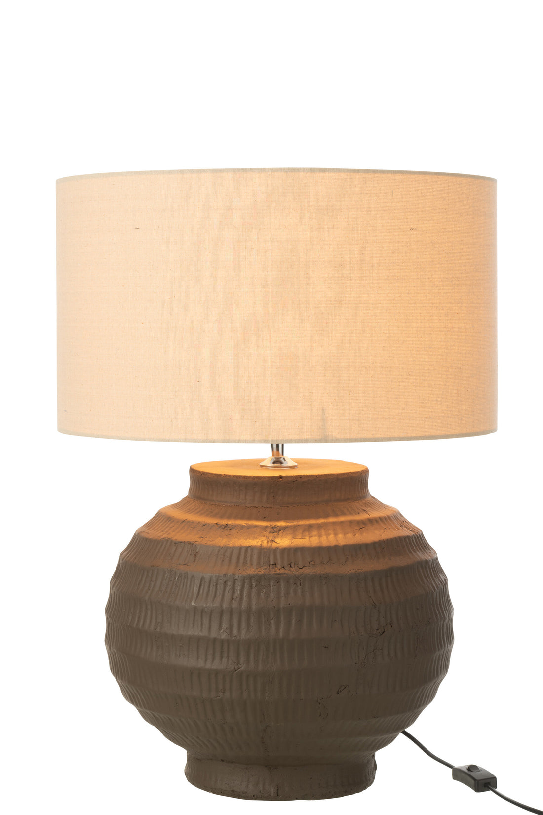 Tafellamp Terracotta Bruin