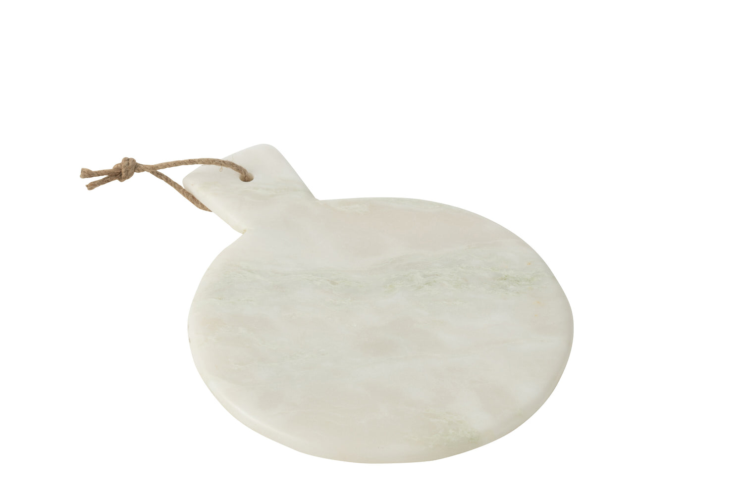 Kaasplank rond marmer wit groen