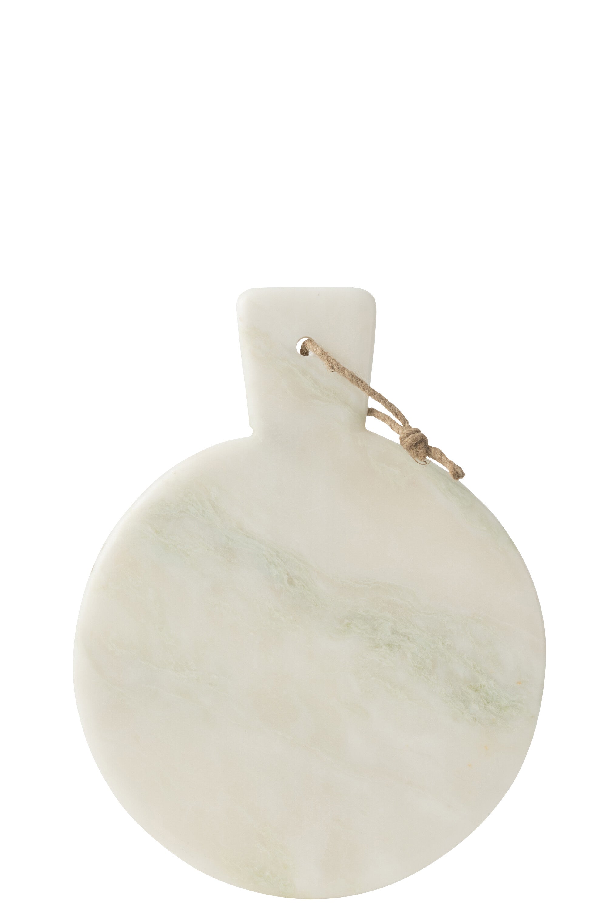 Kaasplank rond marmer wit groen