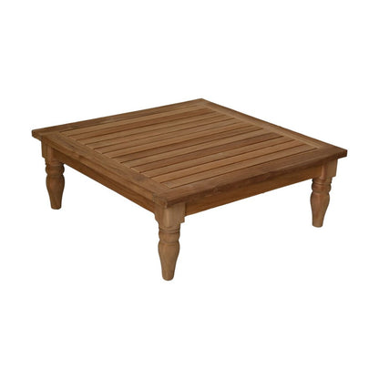 Bahama Salontafel - 80x80x30 - Naturel - teak