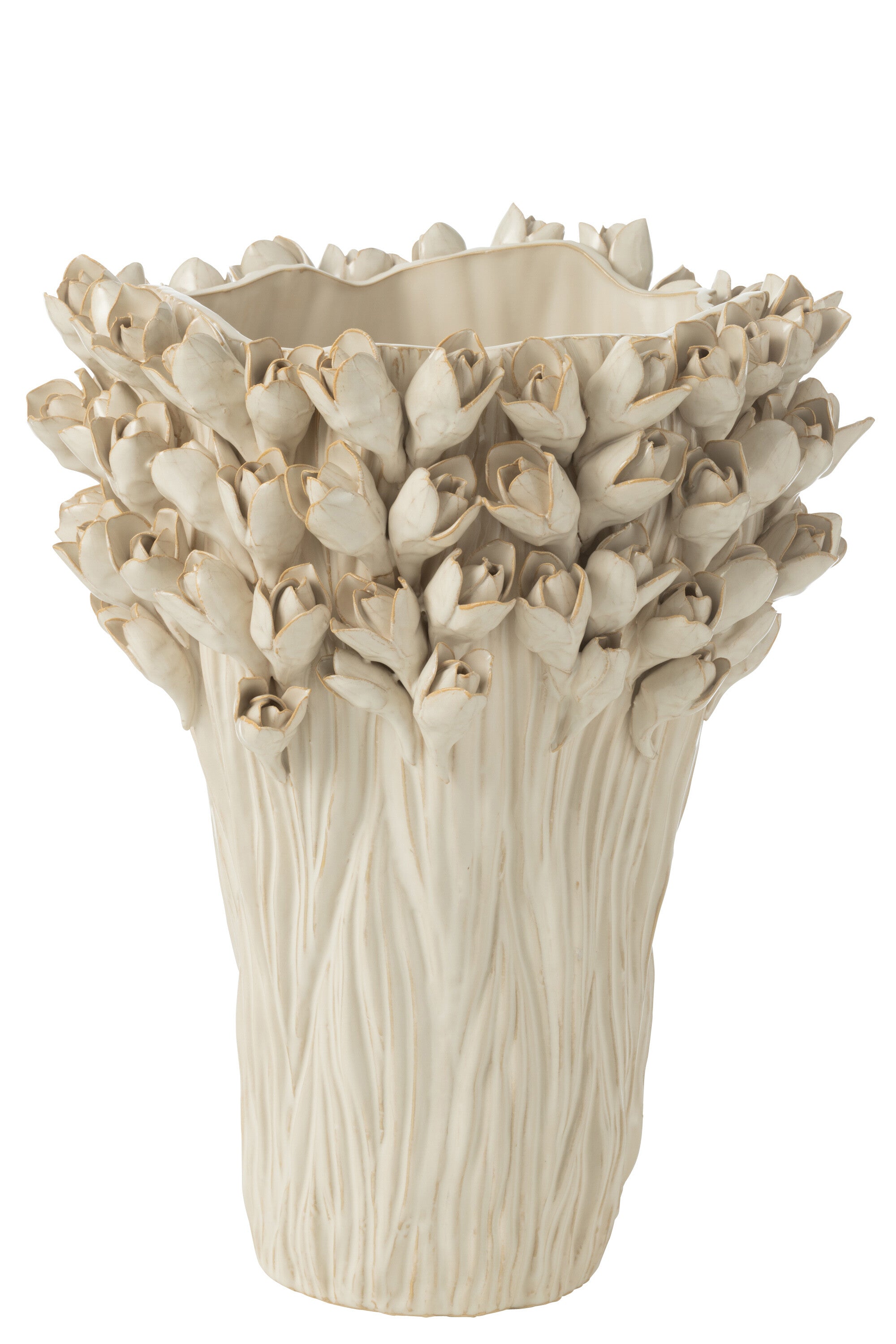 Vaas Ambrosia Keramiek Wit Groot