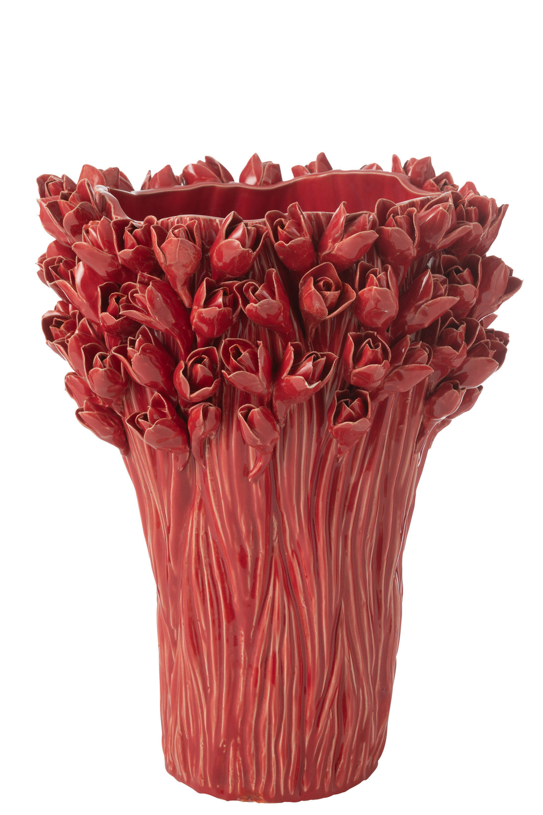 Vaas Ambrosia Keramiek Rood Groot