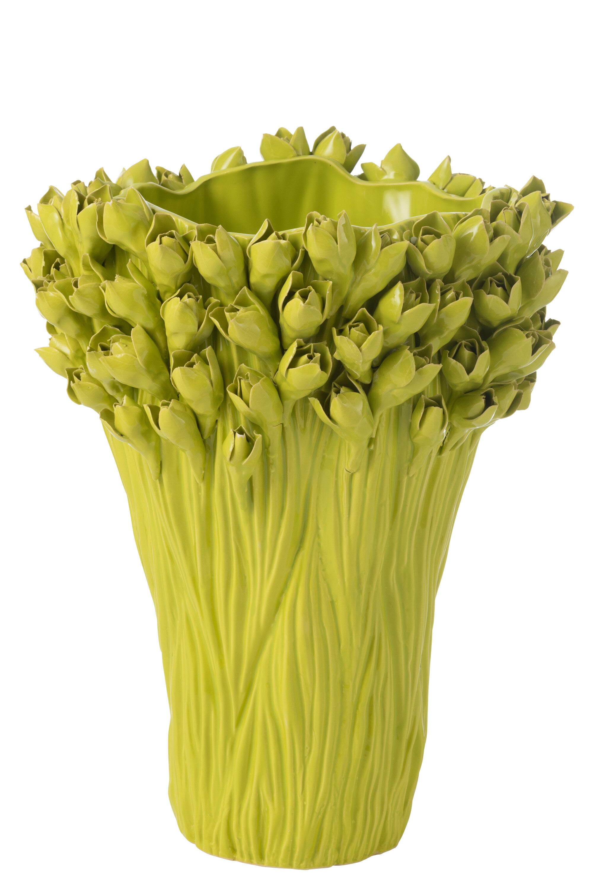Vaas Ambrosia Keramiek Groen Groot