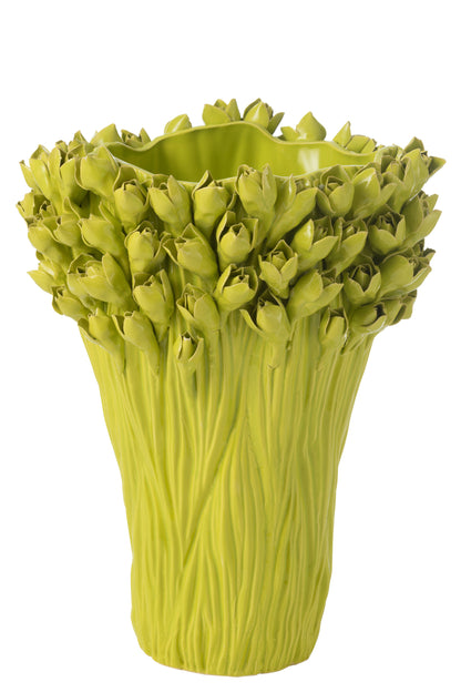 Vaas Ambrosia Keramiek Groen Groot