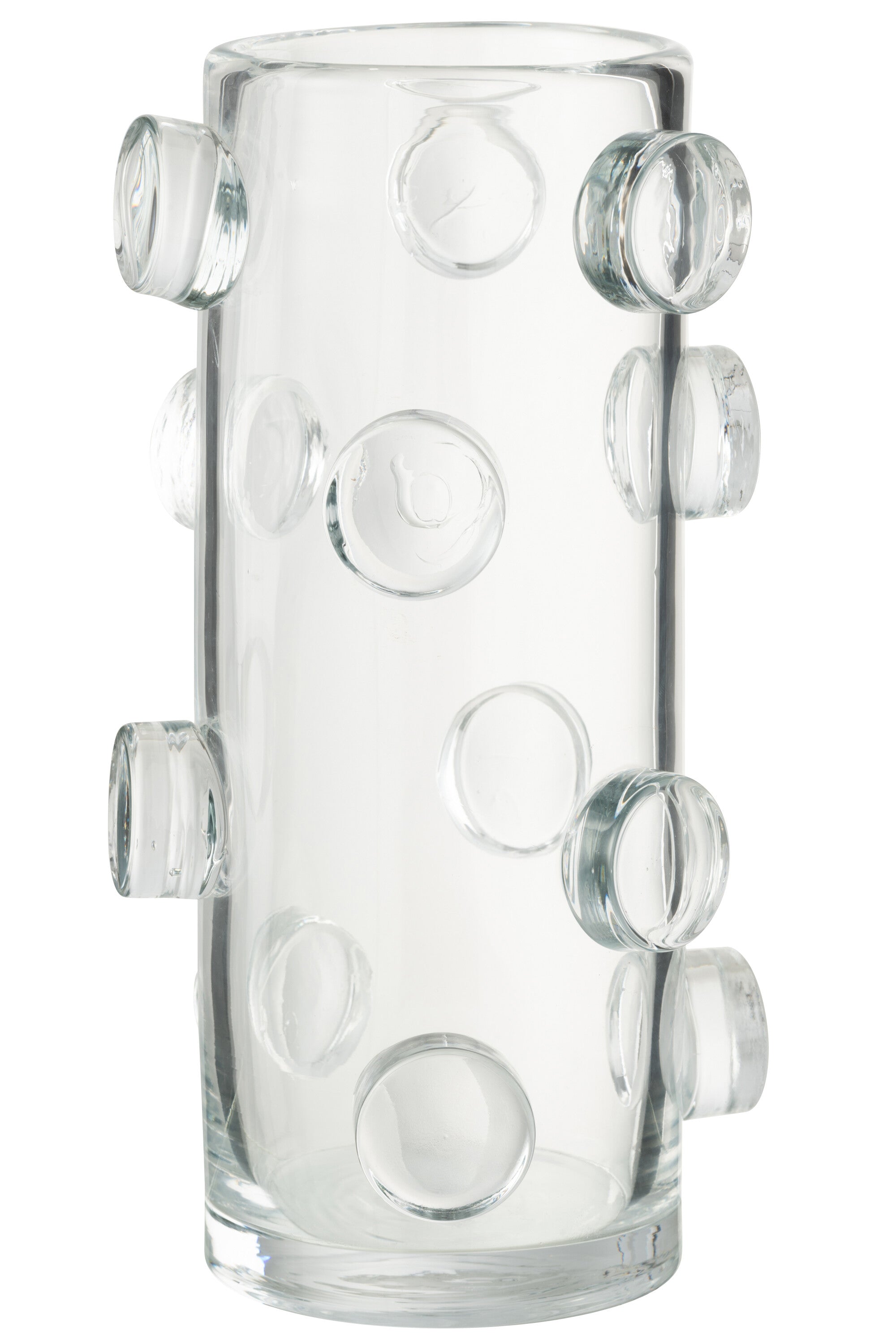 Vaas Kiezelstenen Glas Transparant Groot