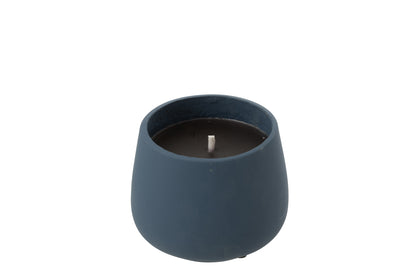 Buitenkaars Cyra Cement Blauw Klein - 18 uur