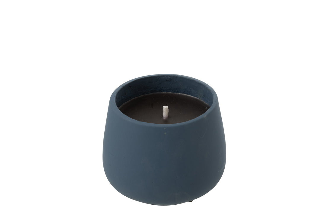 Buitenkaars Cyra Cement Blauw Klein - 18 uur