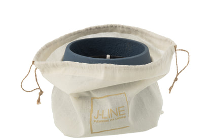Buitenkaars Cyra Cement Blauw Medium-31 uur